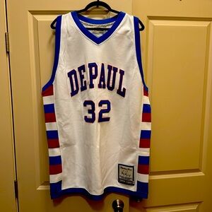 DePaul Blue Demons Terry Cummings jersey XXL